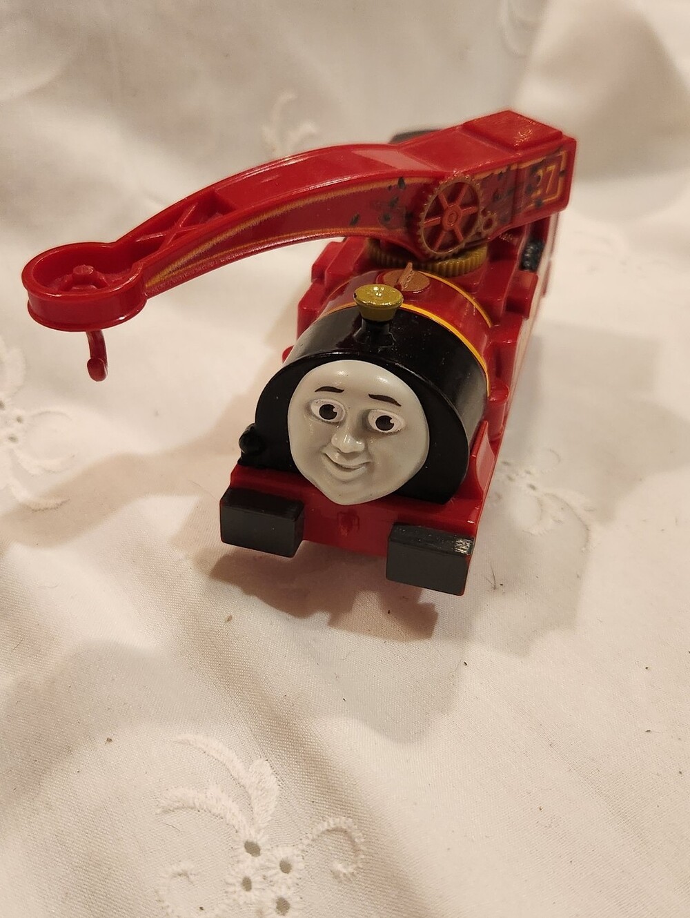 Thomas & Friends Motorized Train Harvey The Crane Engine Gullane 2013